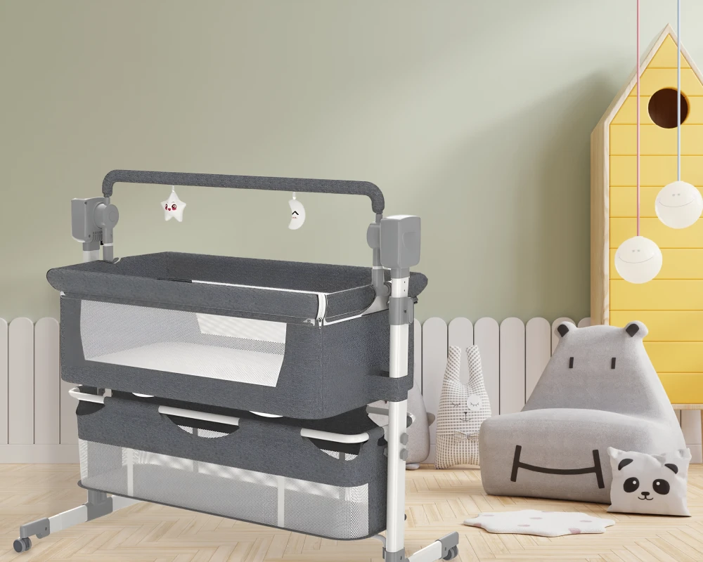 rocking bassinet cradle